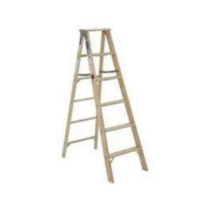   LADDER COMPANY 1311 08 8FT TYPE1 WOOD STEPLADDER