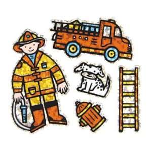 Prismatic Sparkle Stickers (FIREFIGHTER) 14.5 ft Roll 