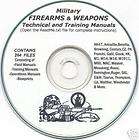Firearms, Weapons, Military Manuals Cd   264 Manuals  