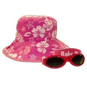  Baby Banz Reversible Sun Hat and Adventure Sunglass Set 
