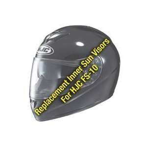  Replacement Interior Sun Visors fit FS 10 Helmets Amber Automotive