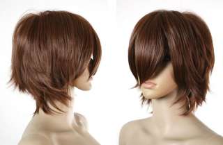 Junjou Romantica Takahashi Misaki Cosplay Wig Brown Y24  