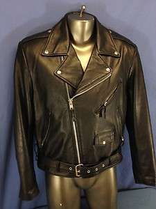 VTG WILSONS OPEN ROAD THICK LEATHER/THINSULATE MOTORCYCLE/BIKER 