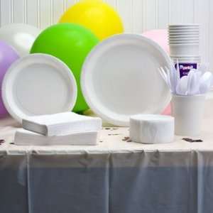   Eatery Set (Napkins, Cups, Plates, Spoons, Forks, Knives, Tablecloth