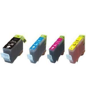    Canon Compatible CLI 8 4 Color Multipack Ink Tanks Electronics