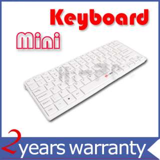 New White Wireless Slim Bluetooth Keyboard For Laptop  