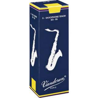 Vandoren SR222 Tenor Saxophone Reeds   Strength 2 008576120177  