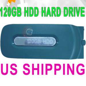 120GB HDD Hard Drive Disk For Microsoft Xbox 360  