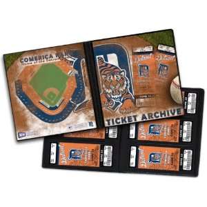  Detroit Tigers Ticket Album, Holds 96 Tickets