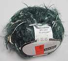   Lot Discontinued Fancy Novelty GREEN Yarns (Ice & MORE) Lot #67  
