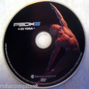 P90X2   X2 YOGA   DVD 5   BRAND NEW   BEACHBODY DVD   P90X  