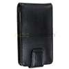 BLACK LEATHER CASE COVER BELT CLIP for ZUNE HD 16GB 32  