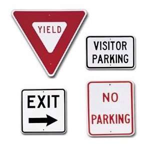  TRAFFIC AND PARKING CONTROL SIGNS HR7 28 Patio, Lawn 