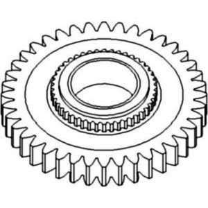  New Transmission Countershaft Low Gear 1693580M91 