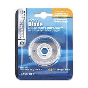   Titanium Rotary Trimmer Replacement Straight Blade
