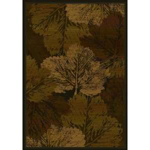  United Weavers Genesis Fall Canvas Brown Rectangle 5.30 x 7.60 Area 