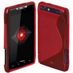   Case for Motorola DROID RAZR Verizon   Red Cell Phones & Accessories