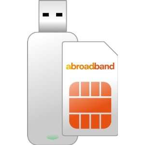  Abroadband SIM Card + USB Modem Electronics