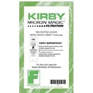 Kirby Style F Micron Magic Vacuum Cleaner Bags for 2009 Sentria Models 