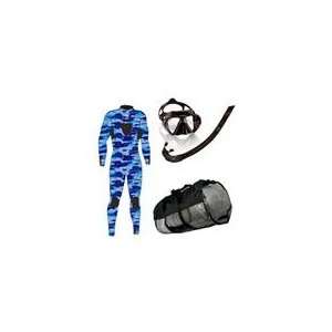   Wetsuit ComboSet Blue or Green Wetsuit,