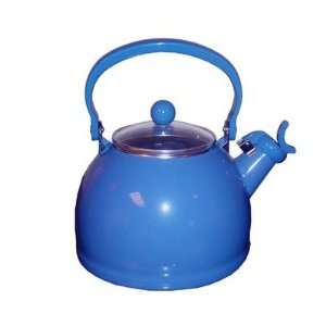 Calypso Basics 80 oz Whistling Tea Kettle in Azure with 