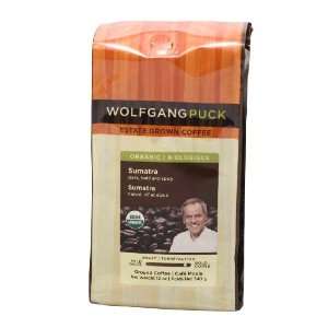Wolfgang Puck Coffee Organic Sumatra Ground Coffee, 12 Ounce