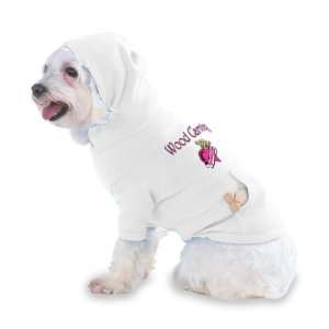  Wood Carving Princess Hooded T Shirt for Dog or Cat LARGE 